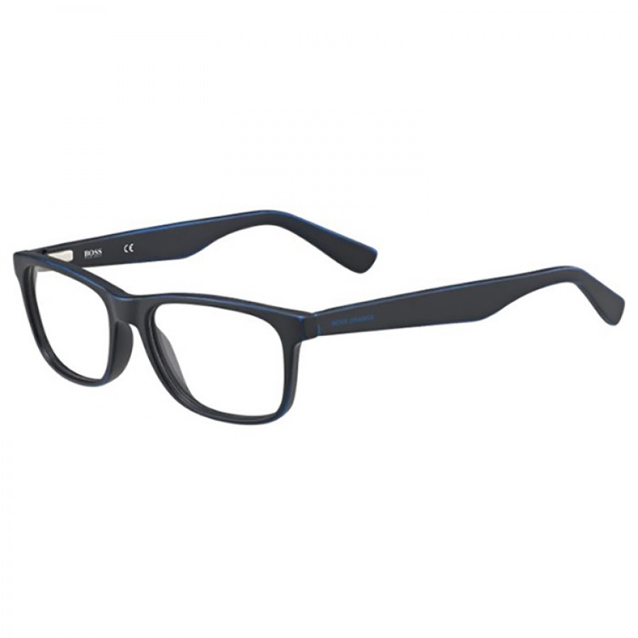 Rame ochelari de vedere barbati BOSS ORANGE BO0217 9FX Rectangulare Negre originale din Plastic cu comanda online