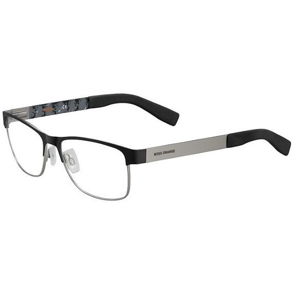 Rame ochelari de vedere barbati BOSS ORANGE BO0272 I8Z Rectangulare Negre originale din Metal cu comanda online