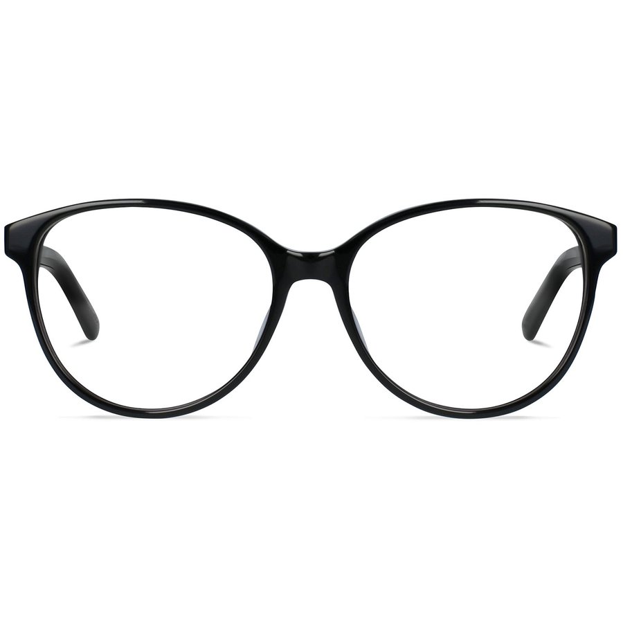 Rame ochelari de vedere barbati Battatura Nazario B49a Negre Rotunde originale din Acetat cu comanda online