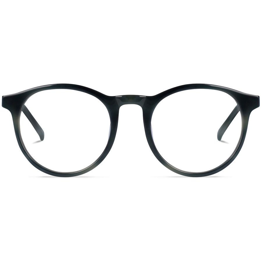 Rame ochelari de vedere barbati Battatura Salvatore B252 Gri Rotunde originale din Acetat cu comanda online