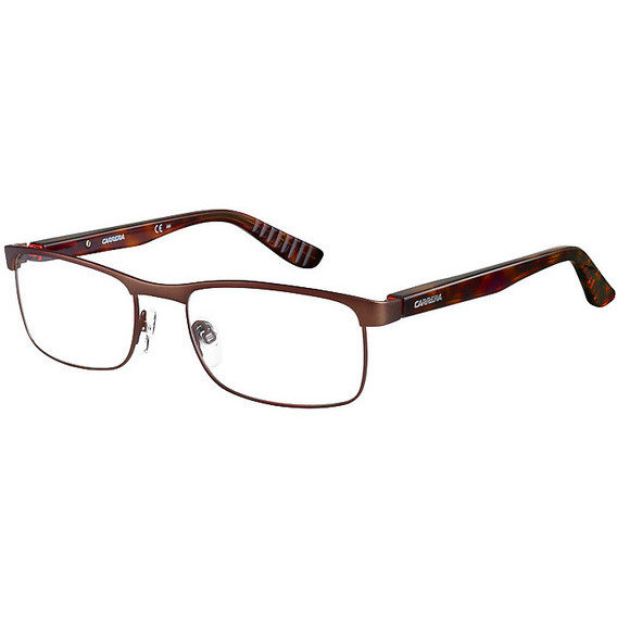Rame ochelari de vedere barbati CARRERA CA8802 0RH Rectangulare Maro originale din Metal cu comanda online