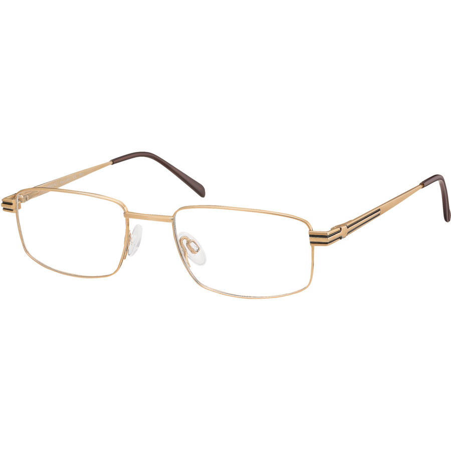Rame ochelari de vedere barbati Charmant CH16111 GP Rectangulare Aurii originale din Metal cu comanda online