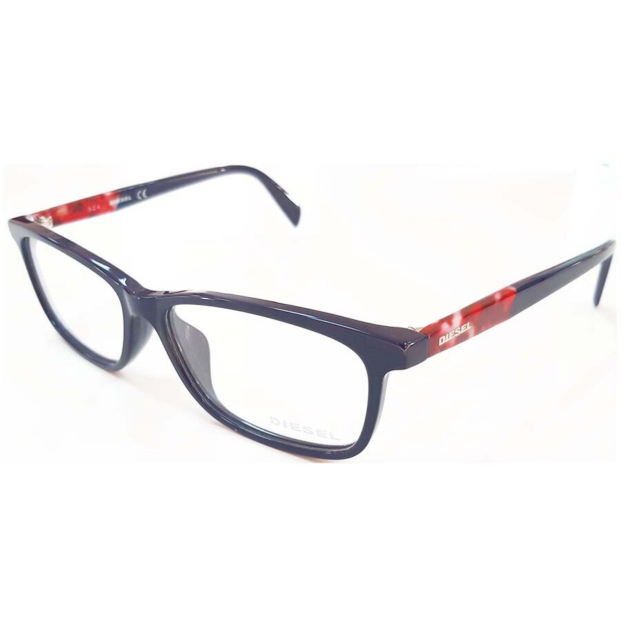 Rame ochelari de vedere barbati DIESEL DL5141-D 090 Albastre Rectangulare originale din Plastic cu comanda online