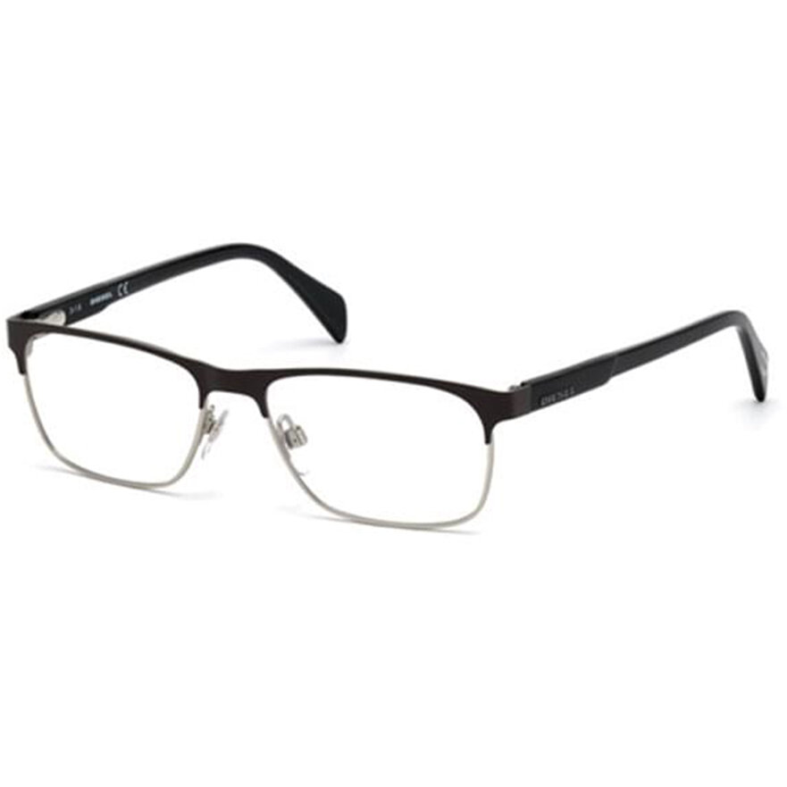 Rame ochelari de vedere barbati DIESEL DL5171 049 Negre Rectangulare originale din Metal cu comanda online