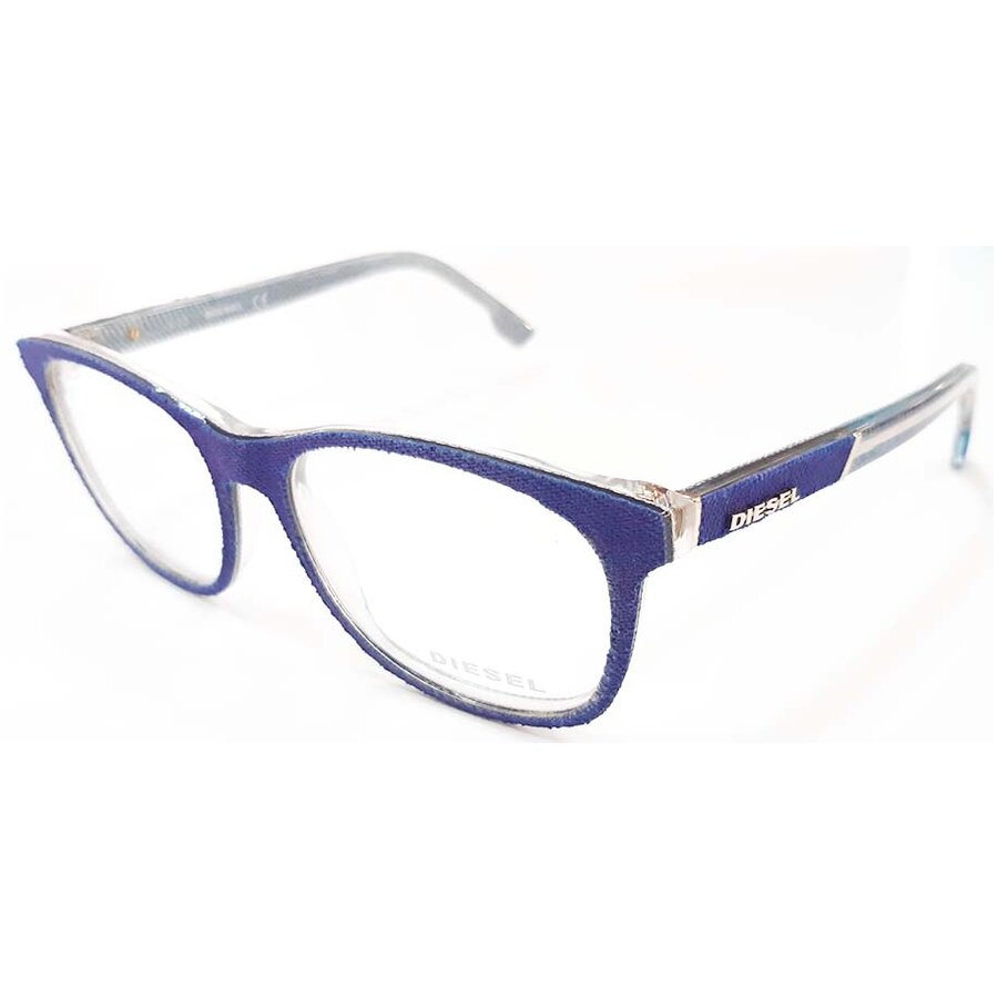 Rame ochelari de vedere barbati DIESEL DL5192 083 Rectangulare Denim originale din Plastic cu comanda online