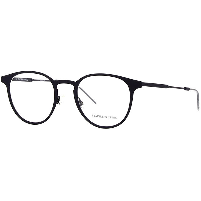 Rame ochelari de vedere barbati Dior Homme 0203 GBK Rotunde Negre originale din Metal cu comanda online