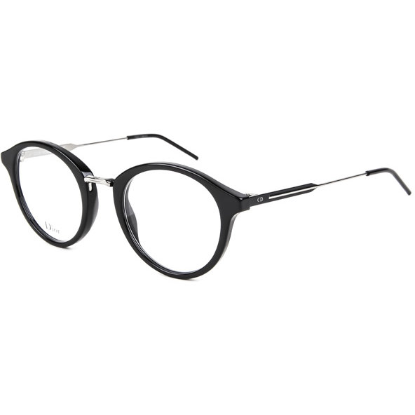 Rame ochelari de vedere barbati Dior Homme BLACKTIE 228 3M5 Rotunde Negre originale din Acetat cu comanda online
