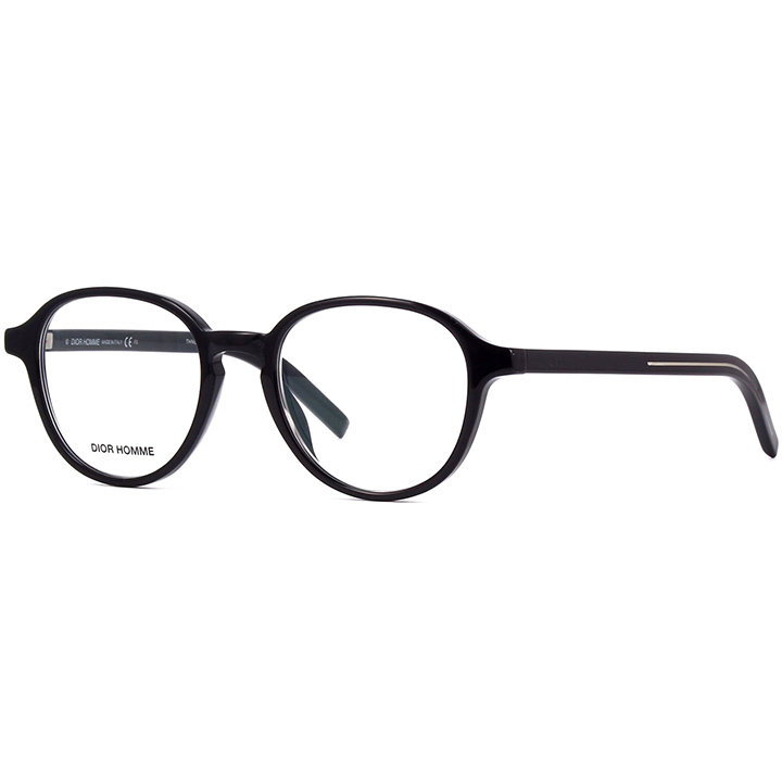 Rame ochelari de vedere barbati Dior Homme BLACKTIE 240 807 Rotunde Negre originale din Acetat cu comanda online