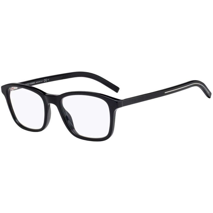 Rame ochelari de vedere barbati Dior Homme BLACKTIE 243 807 Rectangulare Negre originale din Acetat cu comanda online