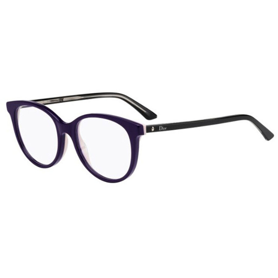 Rame ochelari de vedere barbati Dior MONTAIGNE 16 NHI Rotunde Violet originale din Plastic cu comanda online