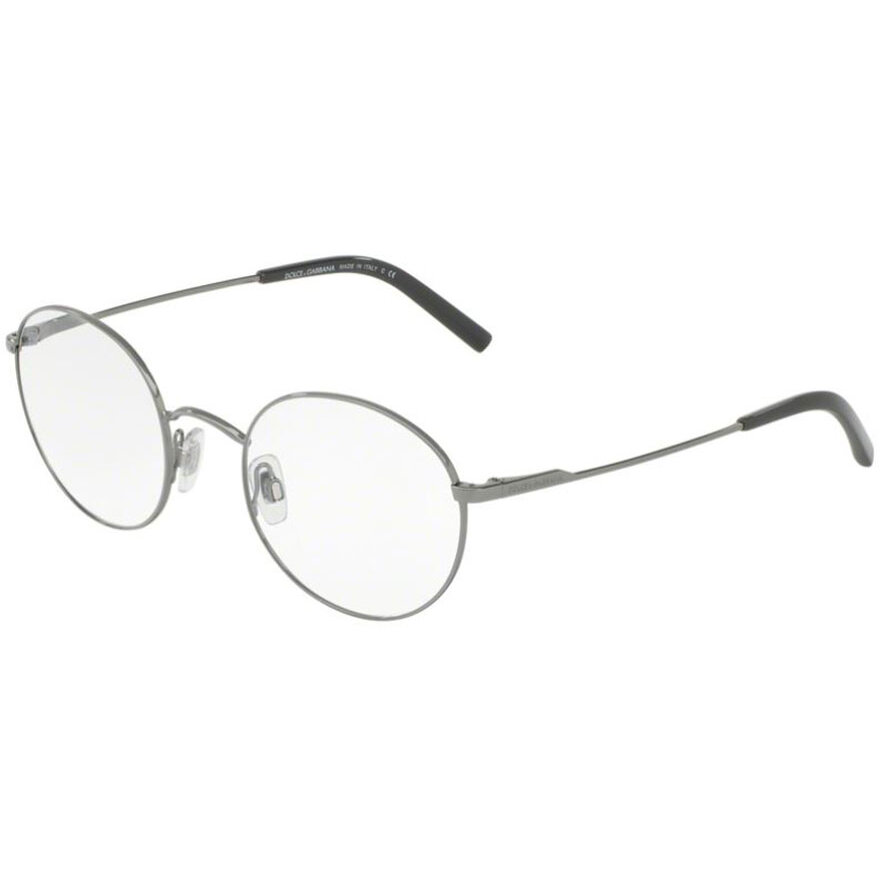 Rame ochelari de vedere barbati Dolce & Gabbana DG1290 04 Rotunde Argintii originale din Metal cu comanda online