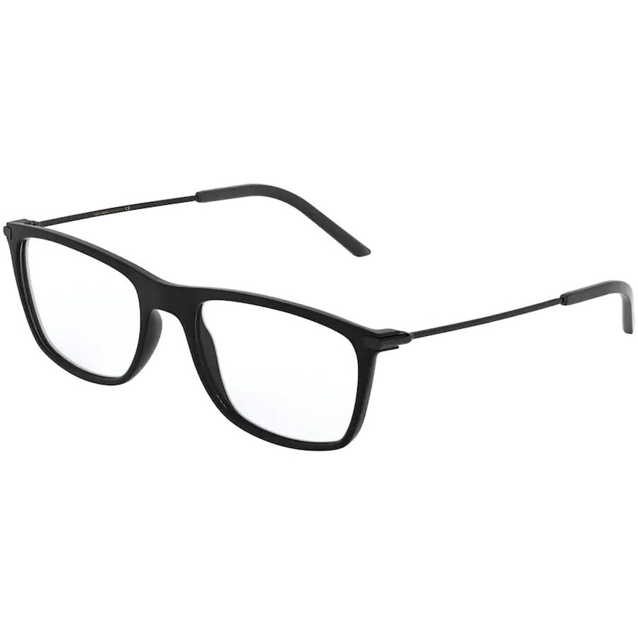 Rame ochelari de vedere barbati Dolce & Gabbana DG5048 2525 Rectangulare Negre originale din Plastic cu comanda online