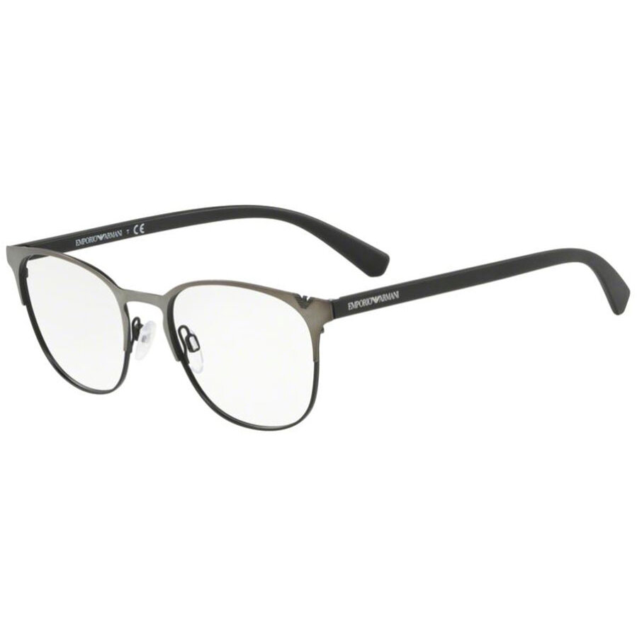 Rame ochelari de vedere barbati Emporio Armani EA1059 3010 Ovale Gri originale din Metal cu comanda online