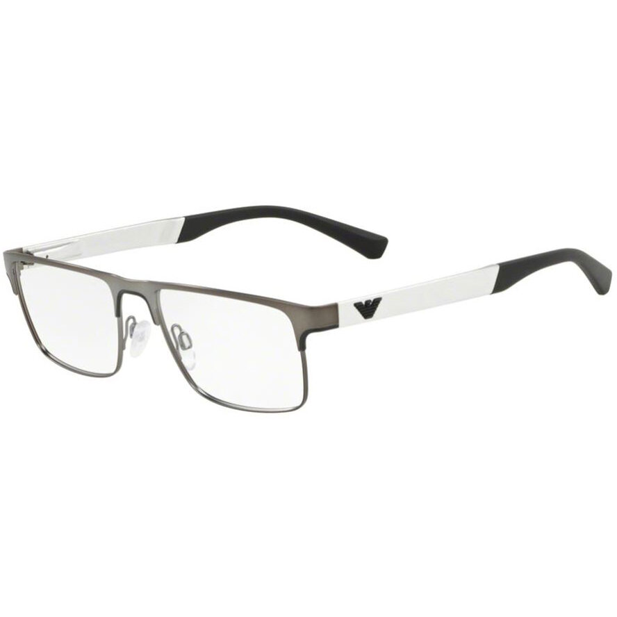 Rame ochelari de vedere barbati Emporio Armani EA1075 3230 Rectangulare Verzi originale din Metal cu comanda online