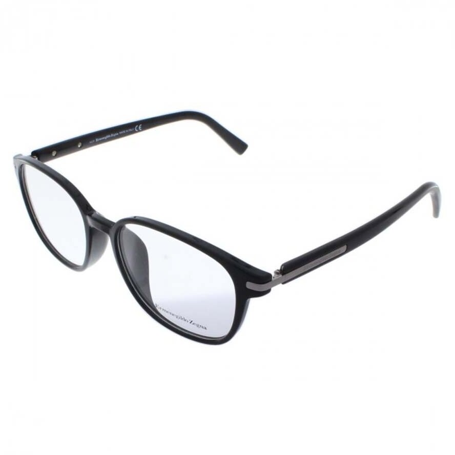 Rame ochelari de vedere barbati Ermenegildo Zegna EZ5004-F 001 Rotunde Negre originale din Acetat cu comanda online