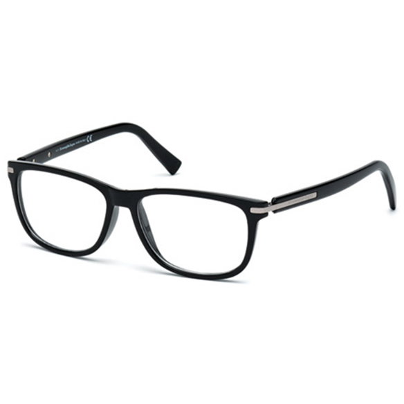Rame ochelari de vedere barbati Ermenegildo Zegna EZ5005 001 Rectangulare Negre originale din Plastic cu comanda online