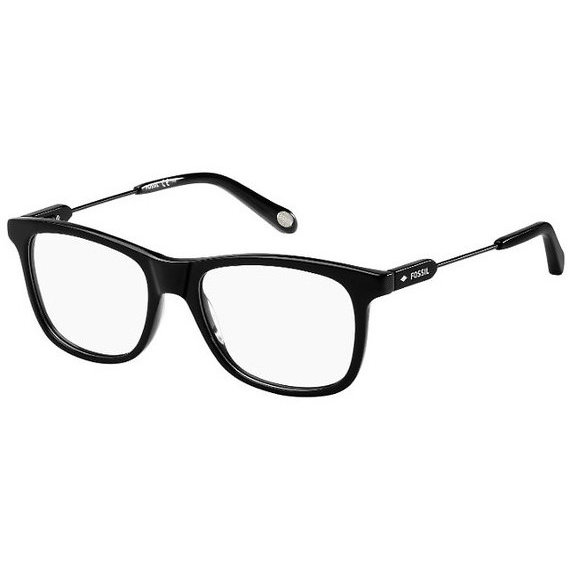 Rame ochelari de vedere barbati FOSSIL FOS 6079 Y9Y Rectangulare Negre originale din Plastic cu comanda online