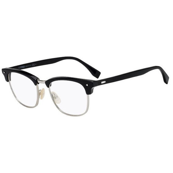 Rame ochelari de vedere barbati Fendi FF M0006 807 Browline Negre originale din Plastic cu comanda online