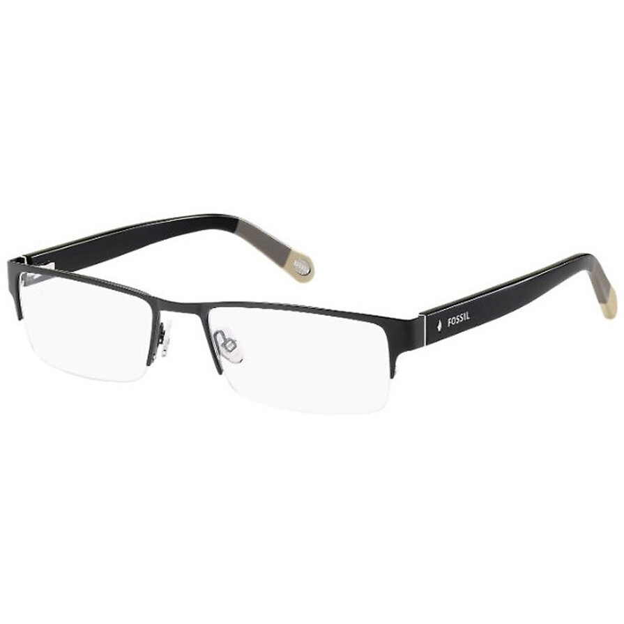 Rame ochelari de vedere barbati Fossil FOS 6014 KGG Gri Rectangulare originale din Metal cu comanda online