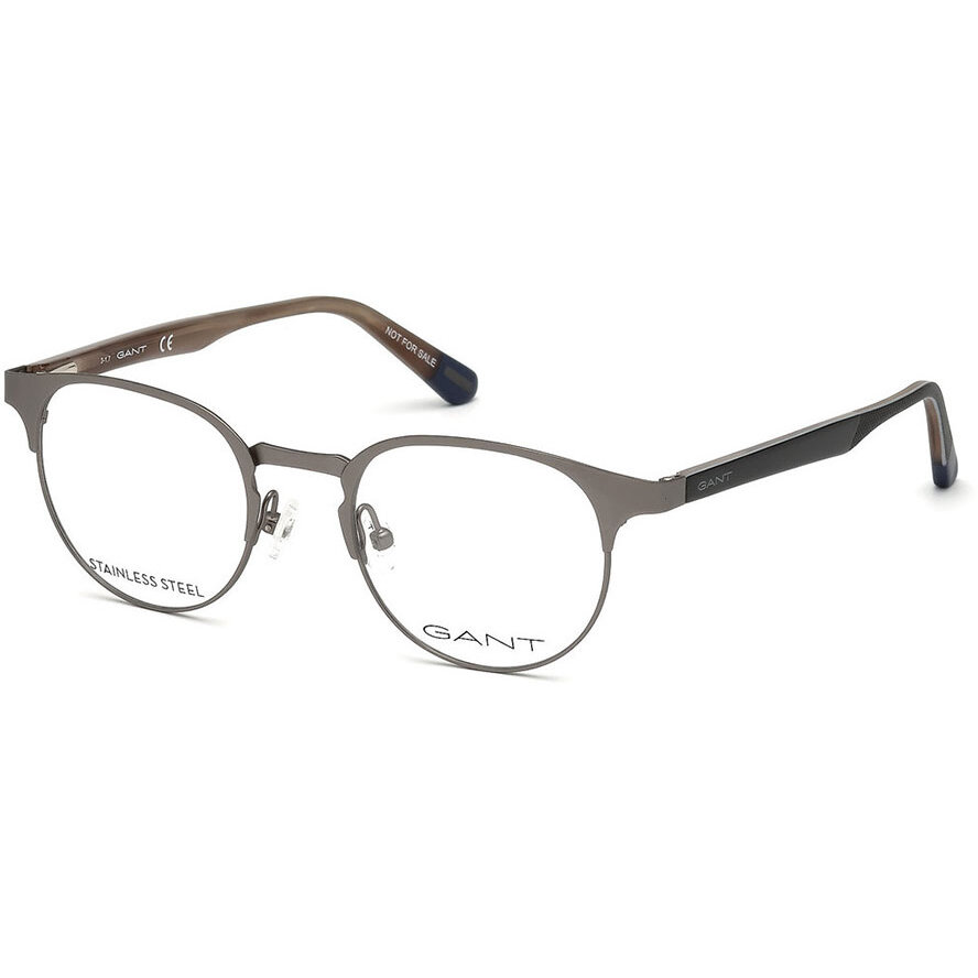 Rame ochelari de vedere barbati Gant GA3160 009 Rotunde Gri originale din Metal cu comanda online