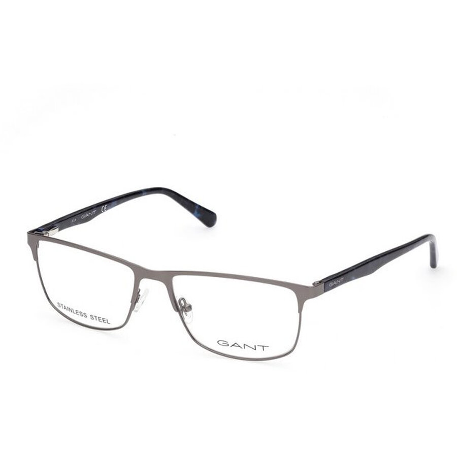 Rame ochelari de vedere barbati Gant GA3226 009 Rectangulare Gri originale din Metal cu comanda online