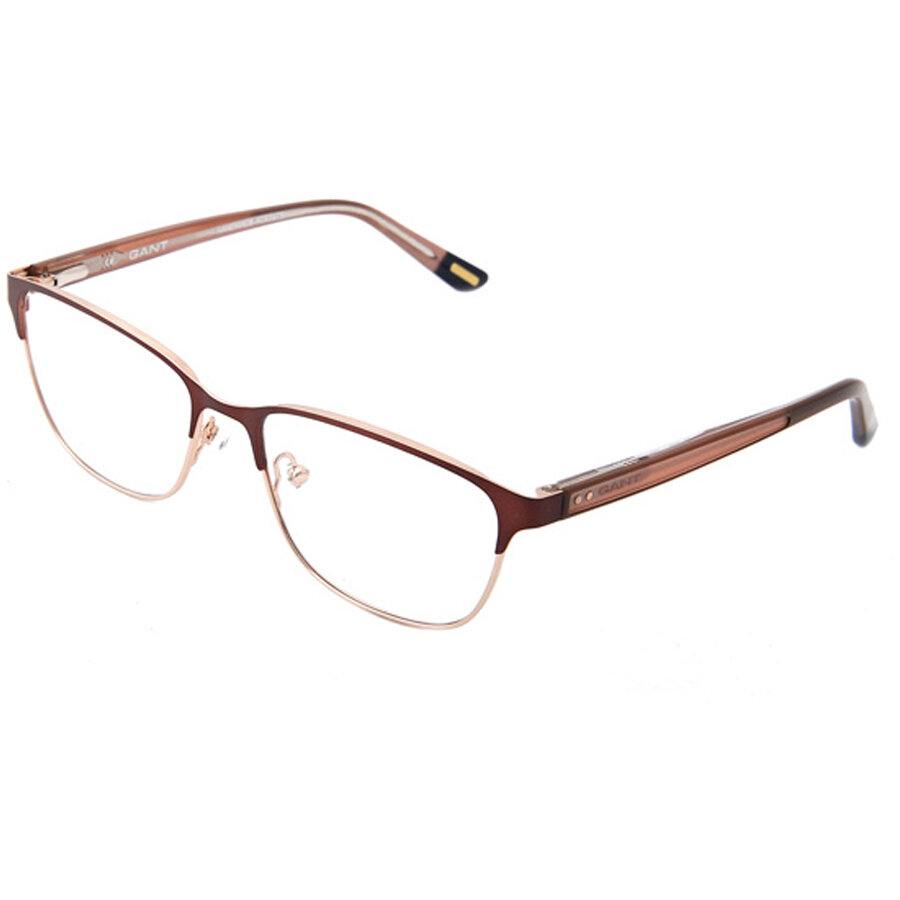 Rame ochelari de vedere barbati Gant GA4038 049 Rectangulare Maro originale din Metal cu comanda online
