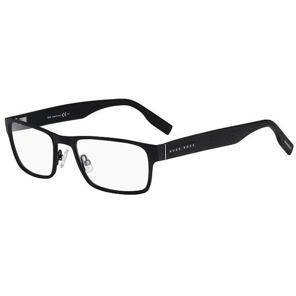 Rame ochelari de vedere barbati HUGO BOSS (S) 0511 10G Rectangulare Negre originale din Metal cu comanda online