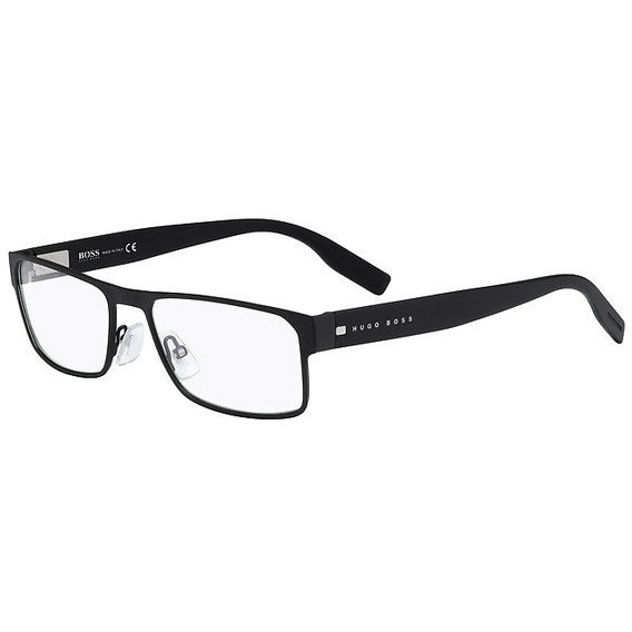 Rame ochelari de vedere barbati HUGO BOSS (S) 0601 94X Rectangulare Negre originale din Metal cu comanda online