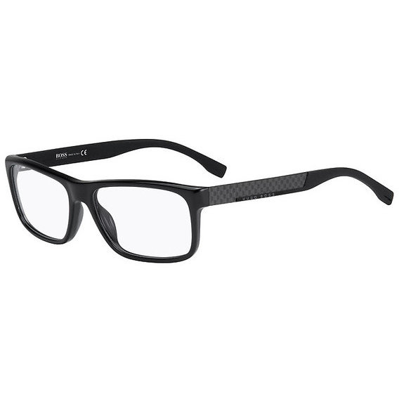 Rame ochelari de vedere barbati HUGO BOSS (S) 0643 HXE 56 Rectangulare Negre originale din Plastic cu comanda online