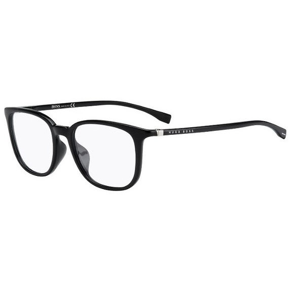 Rame ochelari de vedere barbati HUGO BOSS (S) 0693/F D28 Rectangulare Negre originale din Plastic cu comanda online