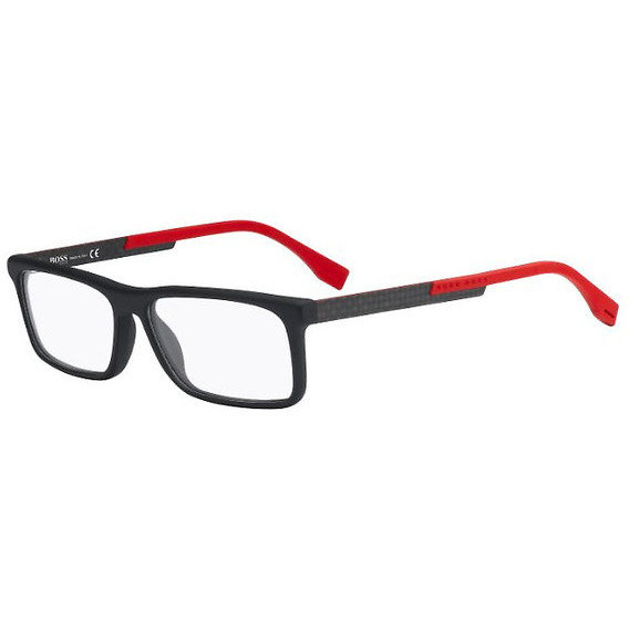 Rame ochelari de vedere barbati HUGO BOSS (S) 0774 QMI Rectangulare Negre originale din Plastic cu comanda online