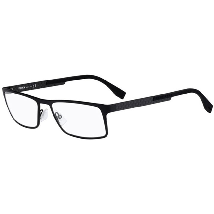 Rame ochelari de vedere barbati HUGO BOSS (S) 0775 HXE Rectangulare Negre originale din Metal cu comanda online