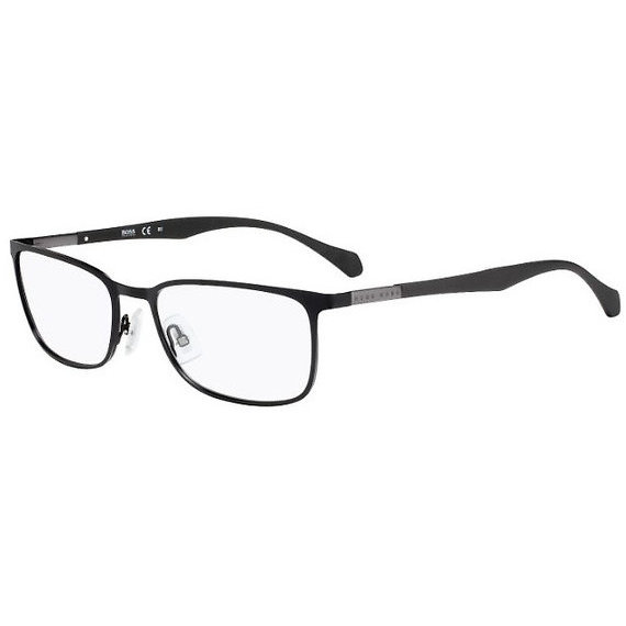 Rame ochelari de vedere barbati HUGO BOSS (S) 0828 YZ2 Rectangulare Negre originale din Plastic cu comanda online
