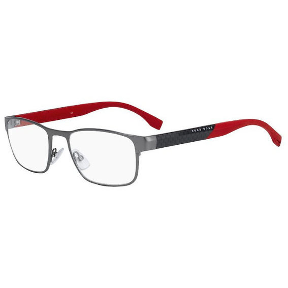 Rame ochelari de vedere barbati HUGO BOSS (S) 0881 KCV Rectangulare Gri originale din Metal cu comanda online