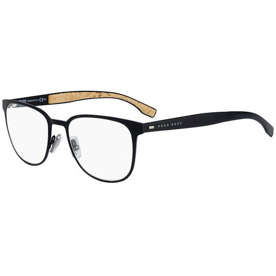Rame ochelari de vedere barbati HUGO BOSS (S) 0885 0S2 Rectangulare Negre originale din Metal cu comanda online
