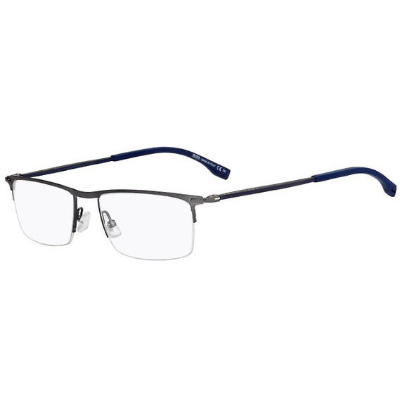 Rame ochelari de vedere barbati Hugo Boss 0940 2P5 Rectangulare Gri originale din Metal cu comanda online