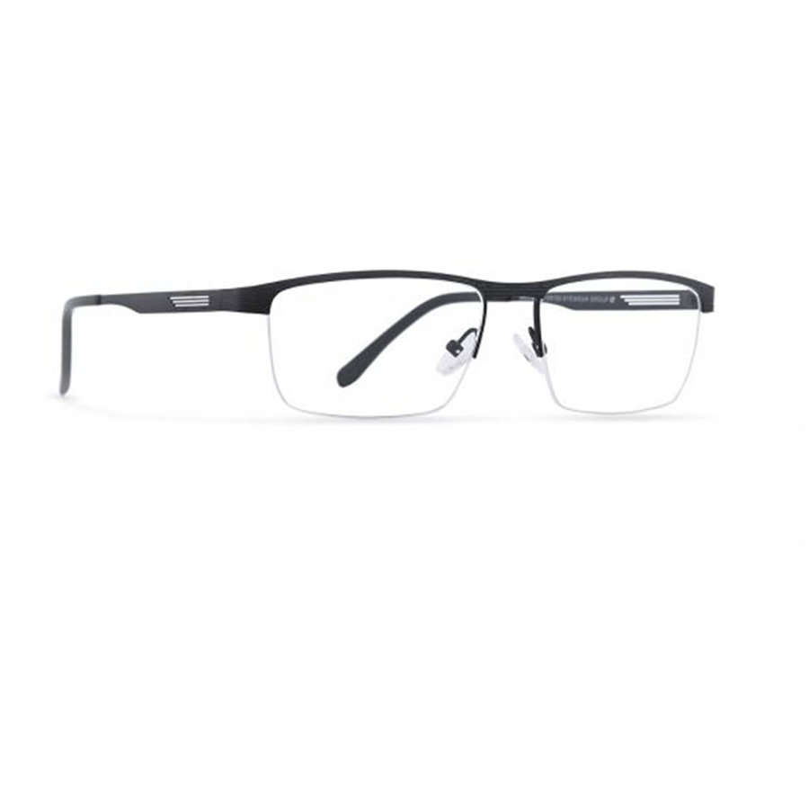 Rame ochelari de vedere barbati INVU B3801A Negre Rectangulare originale din Metal cu comanda online