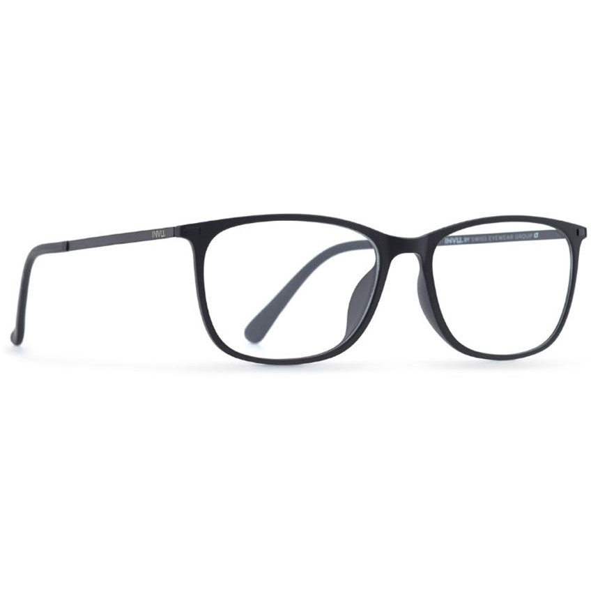 Rame ochelari de vedere barbati INVU B4811A Negre Rectangulare originale din Plastic cu comanda online