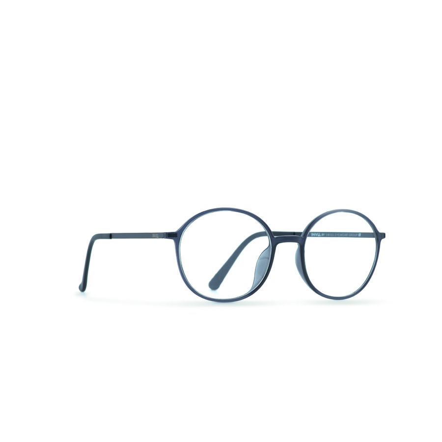 Rame ochelari de vedere barbati INVU B4812A Albastre Rotunde originale din Plastic cu comanda online