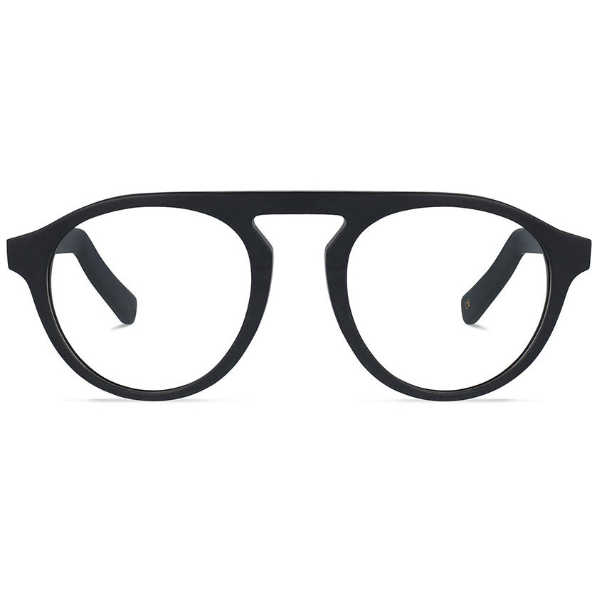 Rame ochelari de vedere barbati Jack Francis Umberto FR227 Negre Rotunde originale din Acetat cu comanda online