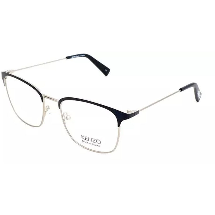 Rame ochelari de vedere barbati Kenzo KZ4267 01 Patrate Negre originale din Metal cu comanda online