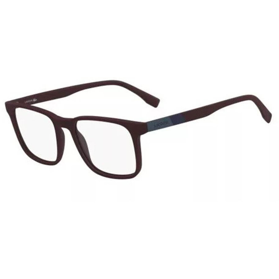 Rame ochelari de vedere barbati Lacoste L2819 604 Maro Patrate originale din Plastic cu comanda online