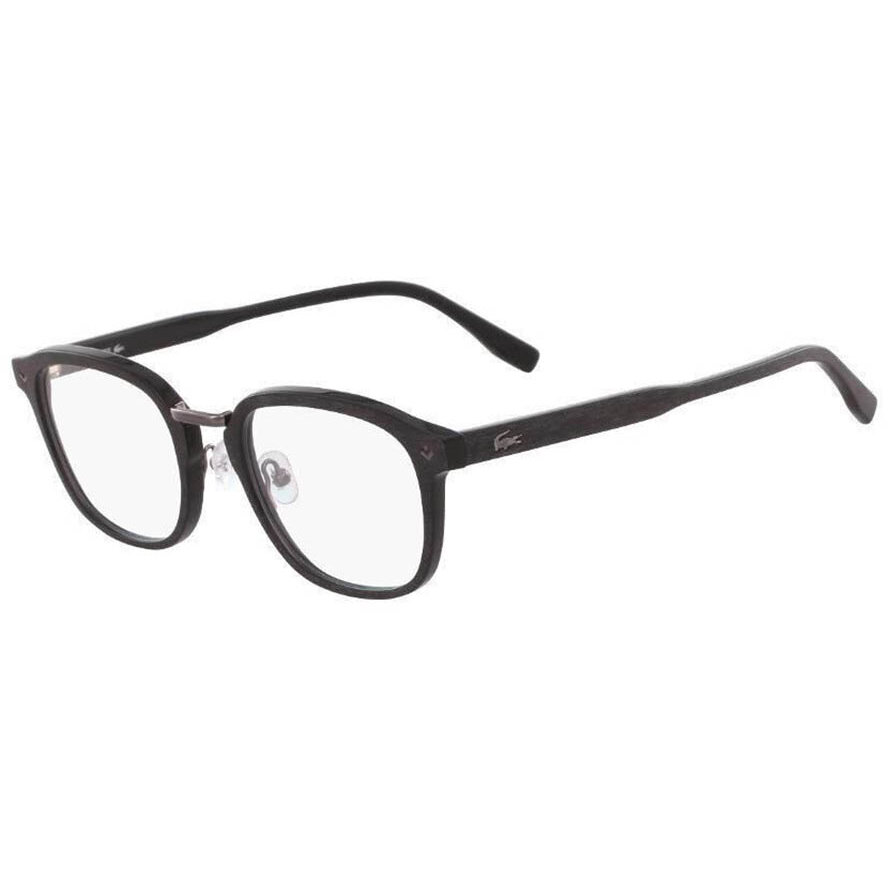 Rame ochelari de vedere barbati Lacoste L2831 001 Rotunde Negre originale din Plastic cu comanda online