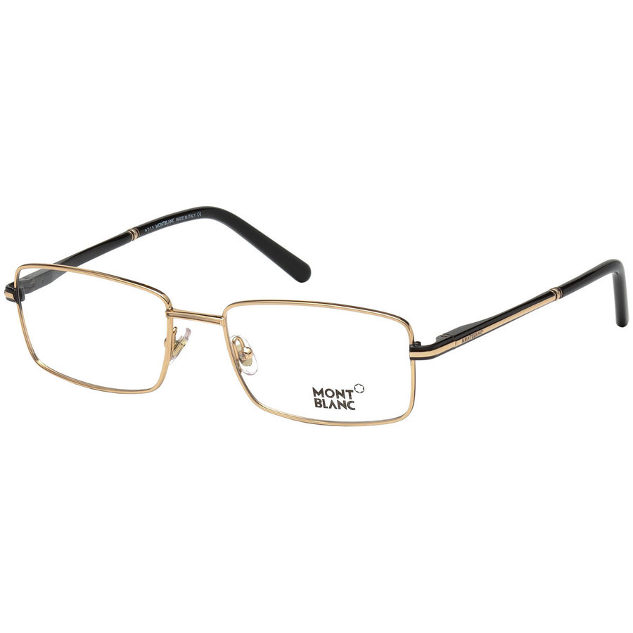 Rame ochelari de vedere barbati Montblanc MB0578 001 Rectangulare Aurii originale din Metal cu comanda online