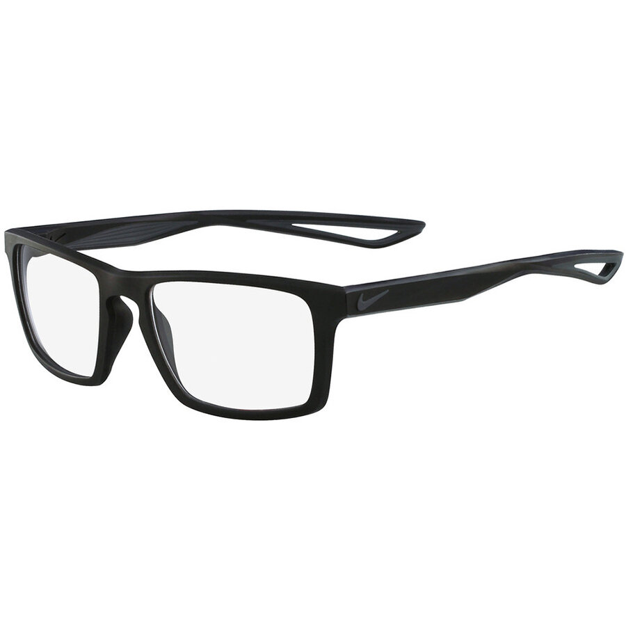 Rame ochelari de vedere barbati NIKE 4280 004 Rectangulare Negre originale din Plastic cu comanda online