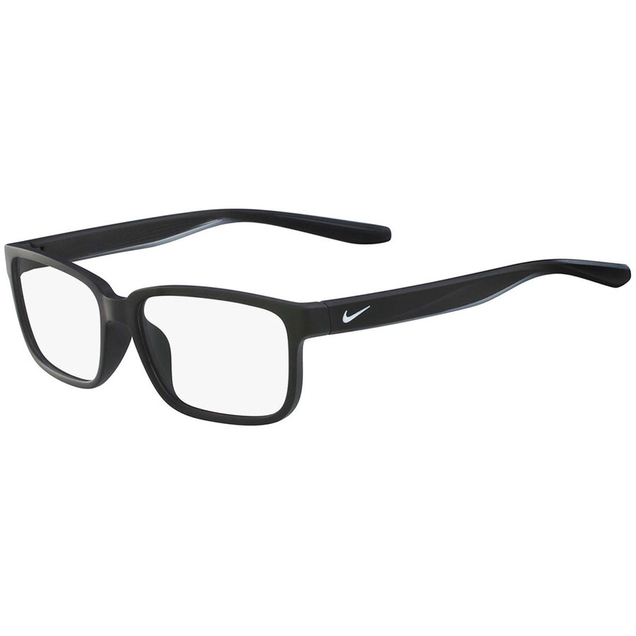 Rame ochelari de vedere barbati NIKE 7102 002 Negre Rectangulare originale din Plastic cu comanda online