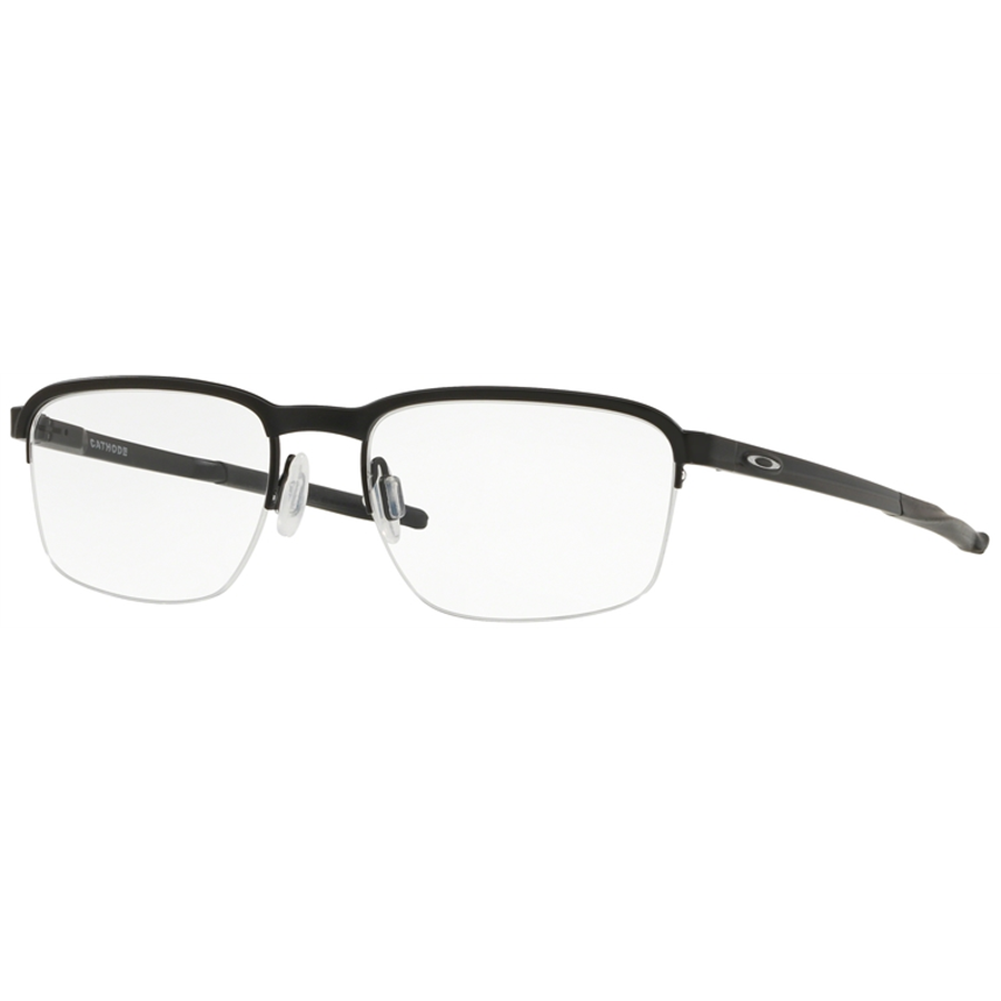 Rame ochelari de vedere barbati Oakley CATHODE OX3233 323301 Patrate Negre originale din Metal cu comanda online