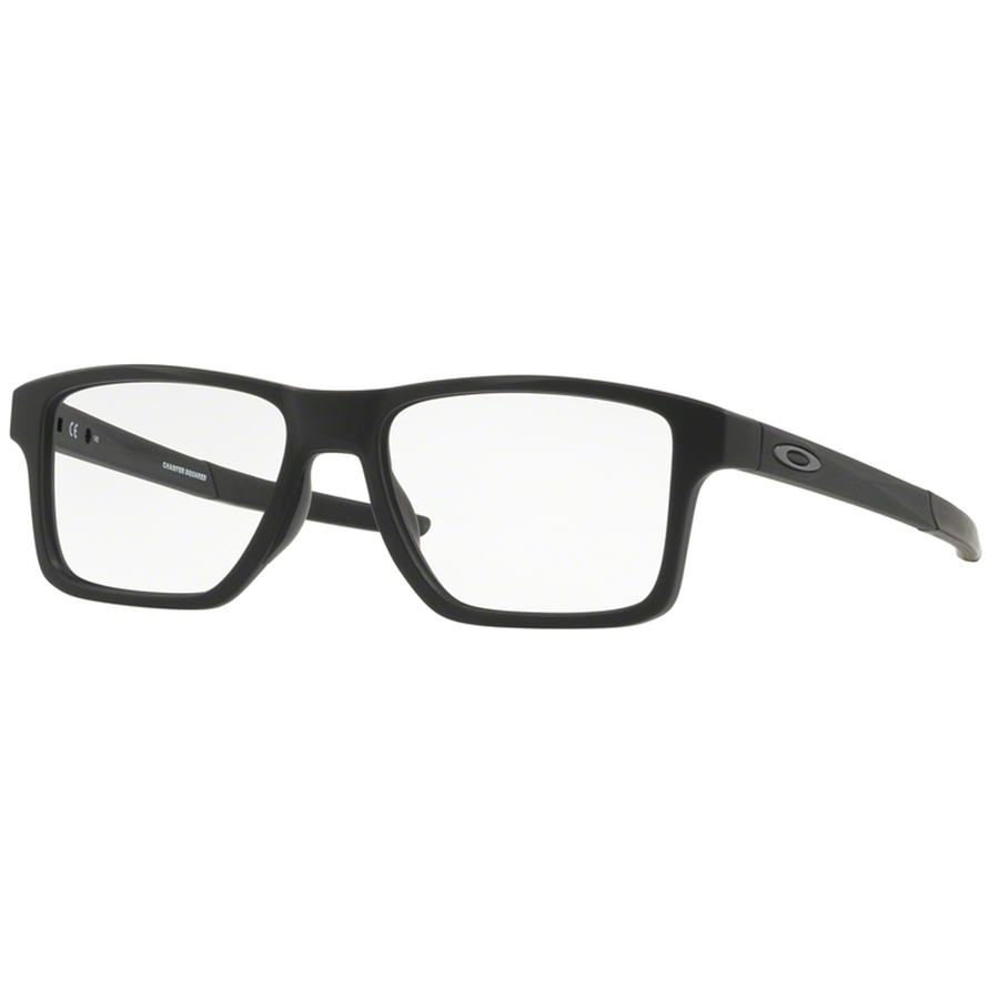 Rame ochelari de vedere barbati Oakley CHAMFER SQUARED OX8143 814301 Patrate Negre originale din Plastic cu comanda online