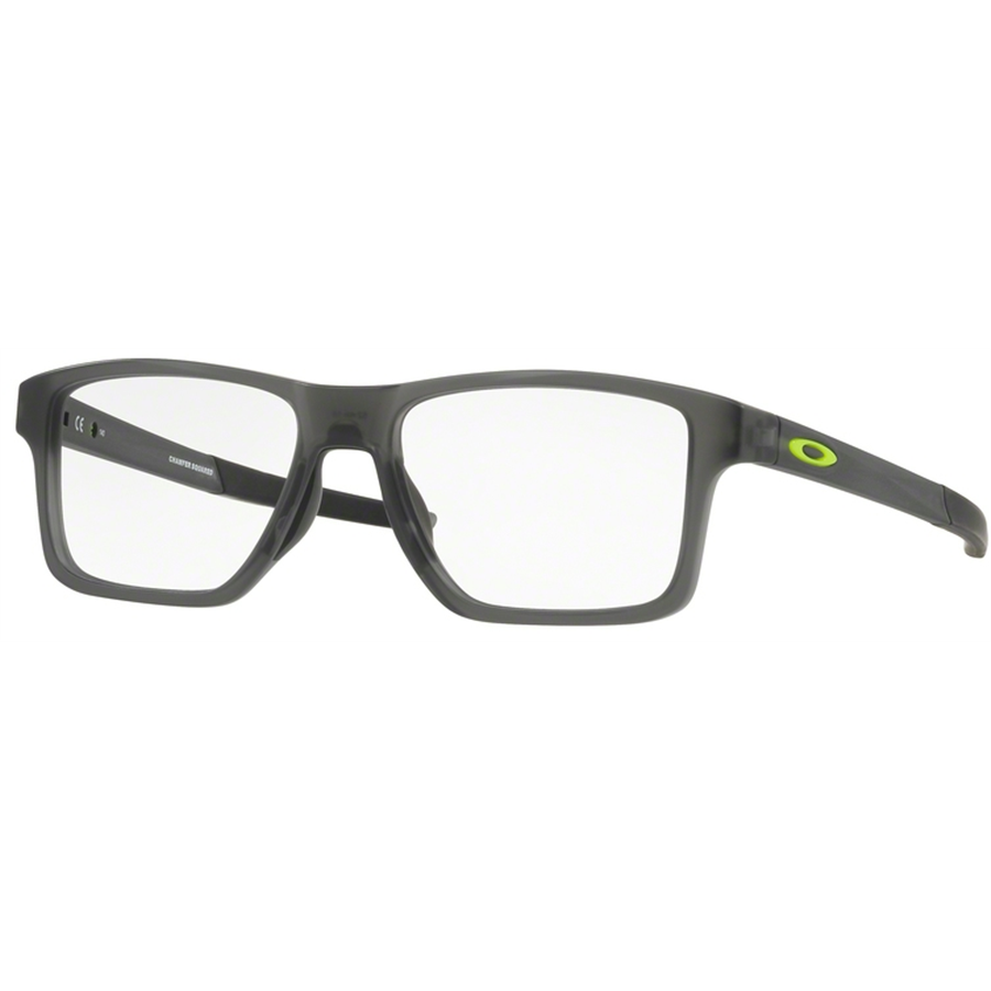 Rame ochelari de vedere barbati Oakley CHAMFER SQUARED OX8143 814302 Patrate Gri originale din Plastic cu comanda online