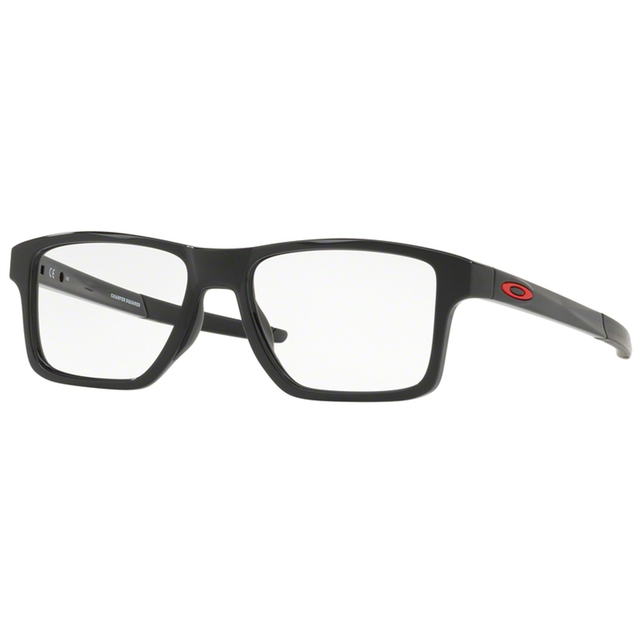 Rame ochelari de vedere barbati Oakley CHAMFER SQUARED OX8143 814303 Patrate Negre originale din Plastic cu comanda online